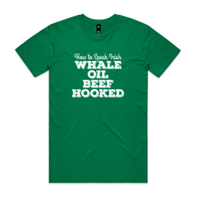 Whale Oil Beef Hooked - Mens Staple T shirt Thumbnail