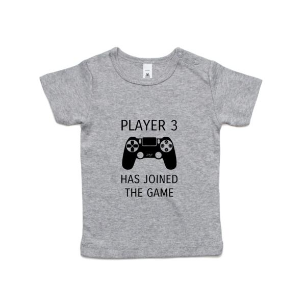Player 3 Has Joined The Game - Kids Wee Tee Thumbnail