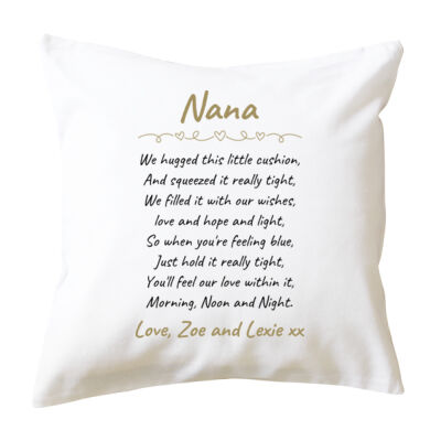 We hugged this little cushion - Cushion cover Thumbnail