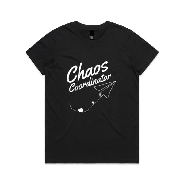 Chaos Coordinator - Womens Maple Tee Thumbnail