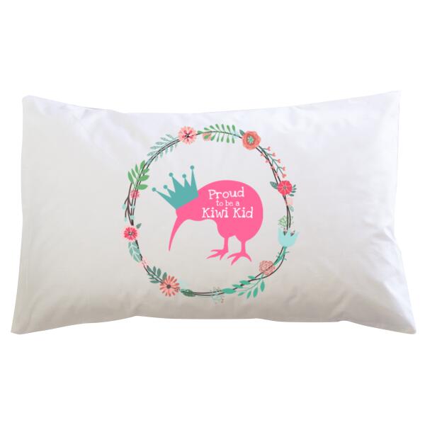Proud To Be A Kiwi Kid Pillow Case - Pillowcase  Thumbnail