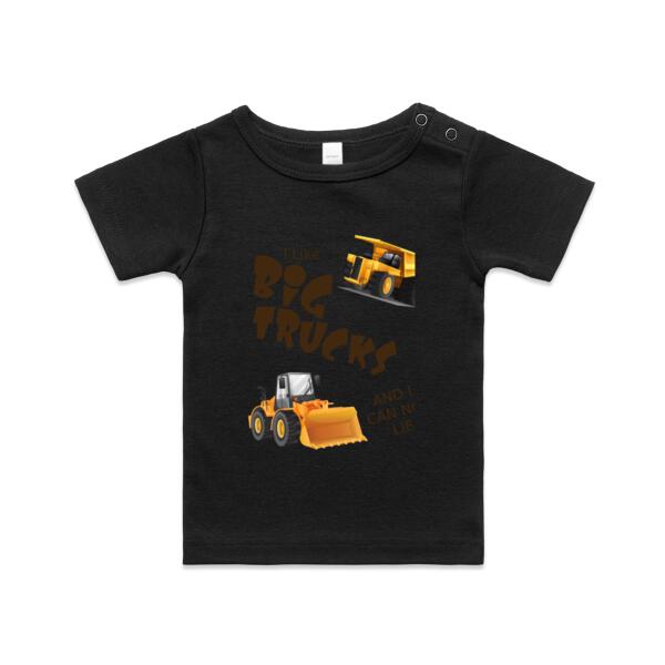 I Like Big Trucks And I Can Not Lie - Kids Wee Tee Thumbnail