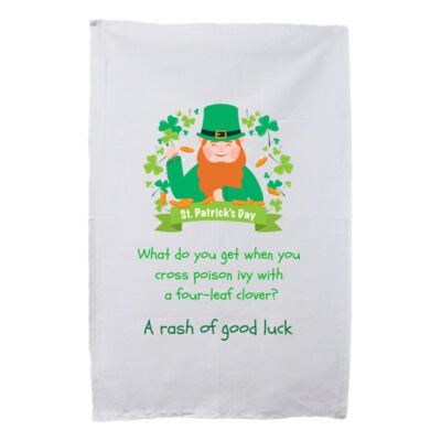 Humourous Irish/St. Patricks Day Tea Towel - Custom T Towel - Tea Towel Thumbnail