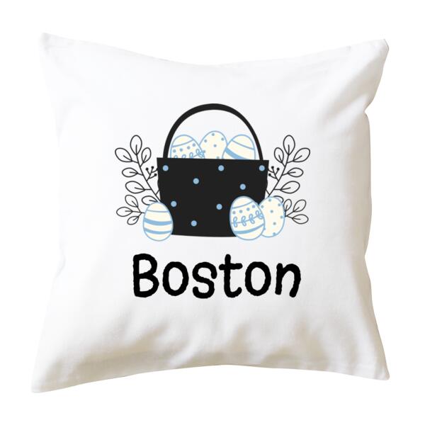 Personalised Custom Kids Easter Cushion - Cushion cover Thumbnail