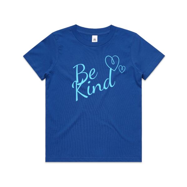 Be Kind - Custom Personalised Kids T Shirt - Kids Youth T shirt Thumbnail