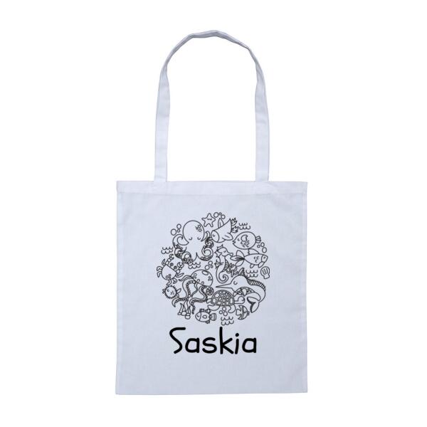 Ocean Colour Me In  - Tote Bag Thumbnail