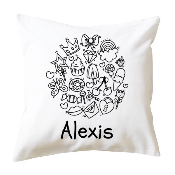 Colour Me In  - Cushion cover Thumbnail