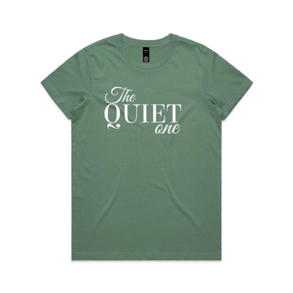The Quiet One - Womens Maple Tee Thumbnail