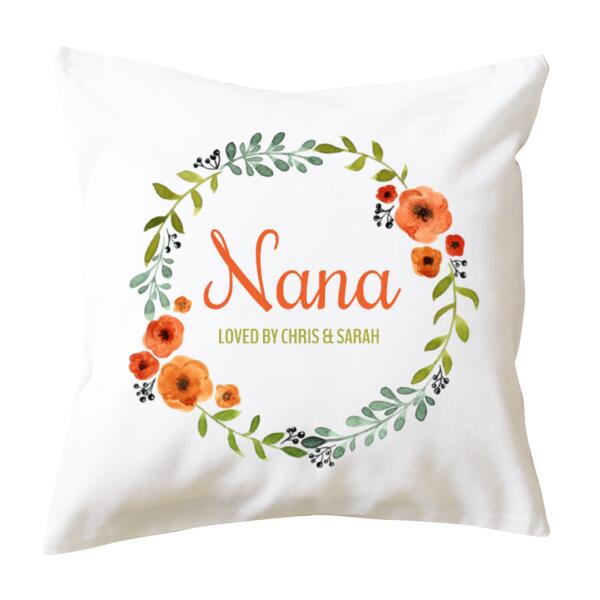Nana Loved By - Cushion cover Thumbnail