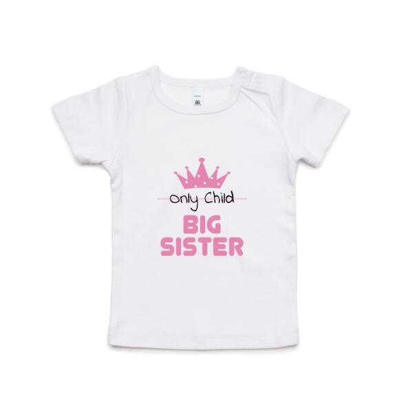 Only Child To Big Sister  - Kids Wee Tee Thumbnail