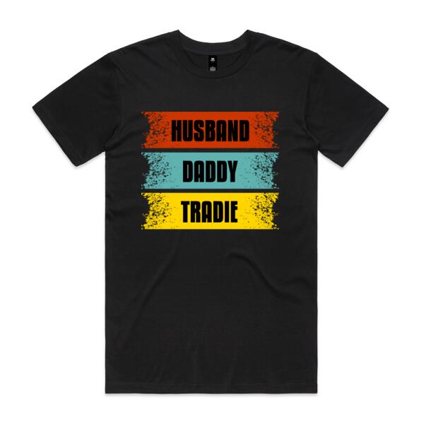 Husband, Daddy, Occupation, Hero - Mens Staple T shirt Thumbnail