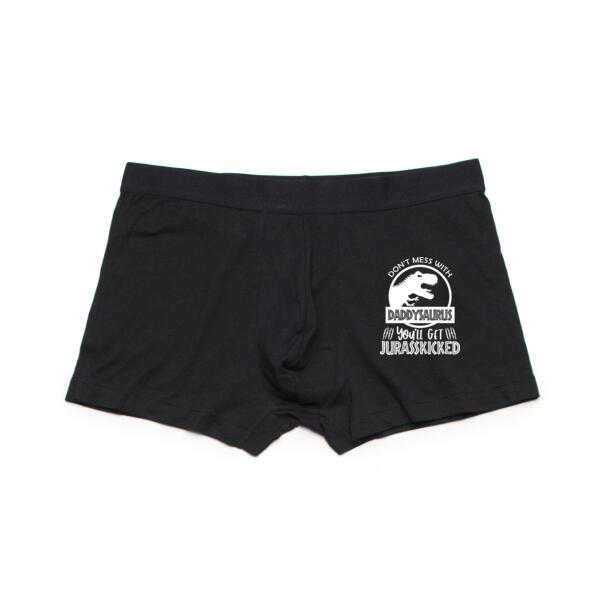 Don't Mess With Daddysaurus - Men's Boxer Briefs Thumbnail