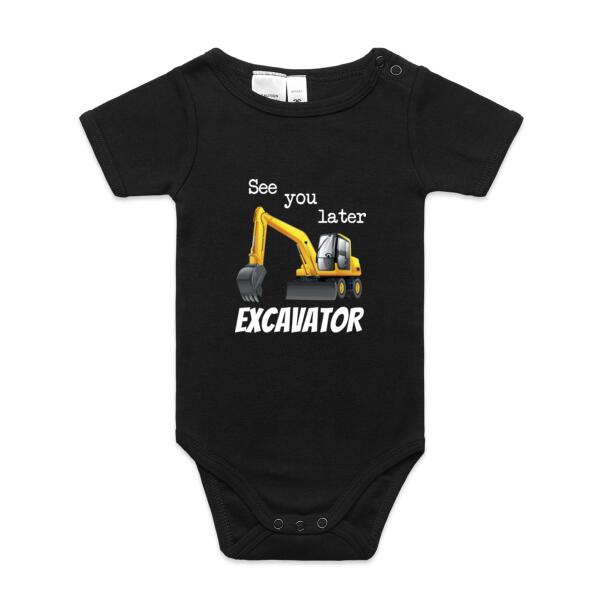 See you later Excavator - Mini-Me One-Piece Thumbnail