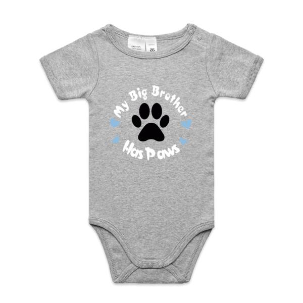 My Sibling Has Paws - Mini-Me One-Piece Thumbnail