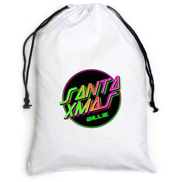 Neon - Large White Canvas Santa Sack Thumbnail