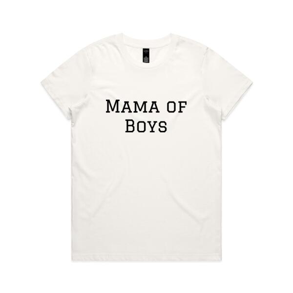 Mama of Boys - Womens Maple Tee Thumbnail