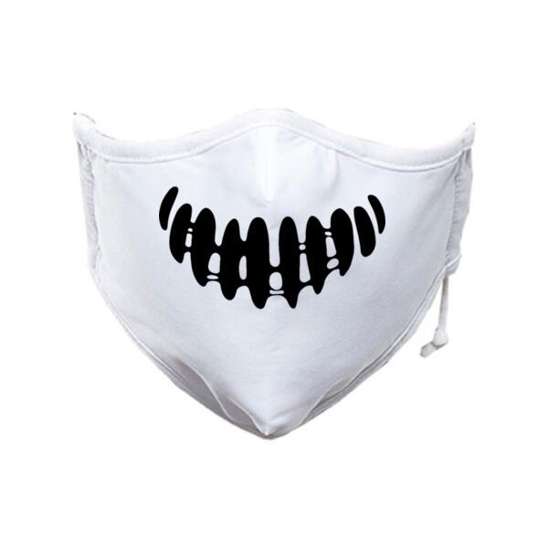 Halloween Scary Mouth  - Face Mask Thumbnail
