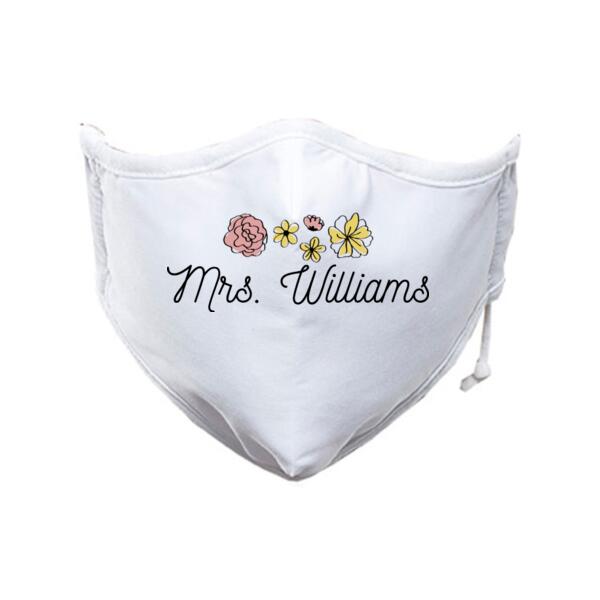 Personalised Teacher  - Face Mask Thumbnail