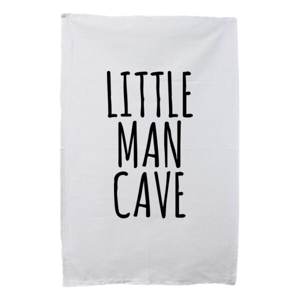 Little Man Cave Wall Art - Tea Towel Thumbnail