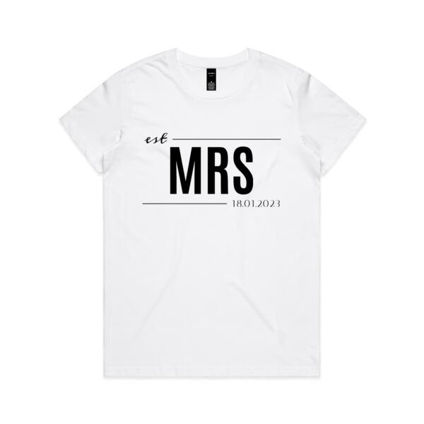 MRS est  - Womens Maple Tee Thumbnail
