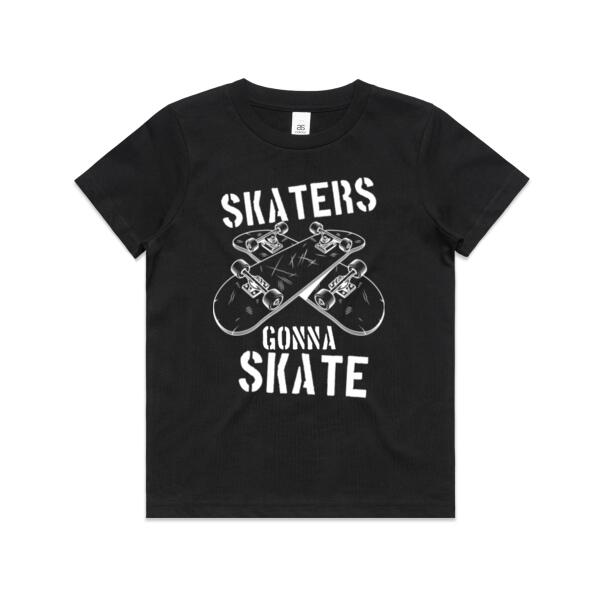 Skater gonna skate - Kids Youth T shirt Thumbnail