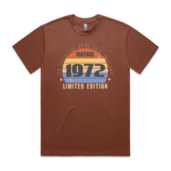 Vintage Limited Edition - Mens Heavy Tee Thumbnail