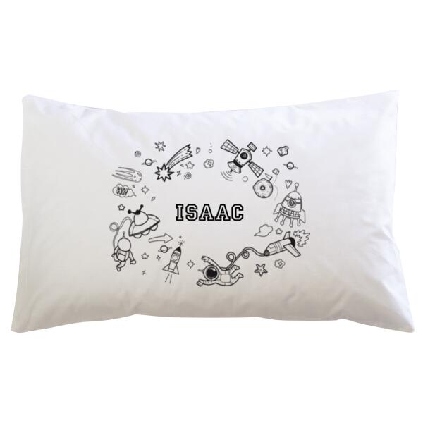 Space Colour In - Pillowcase  Thumbnail