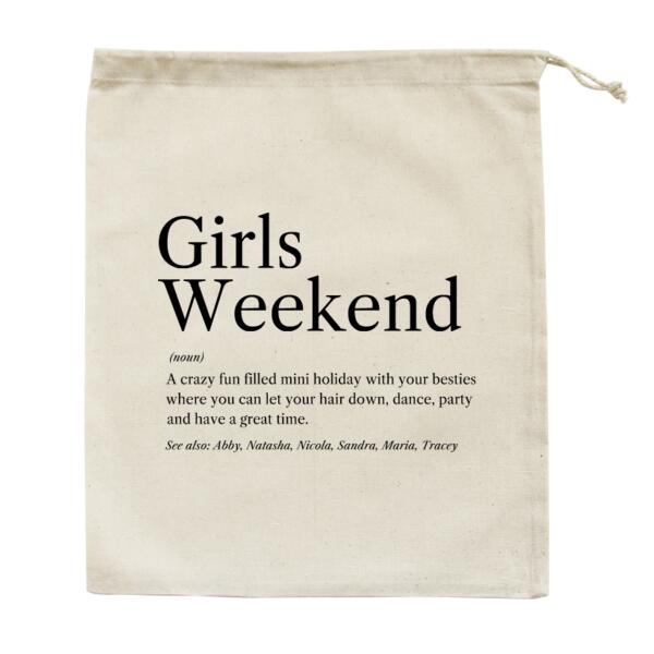 Girls Weekend - Medium Calico Bag Thumbnail