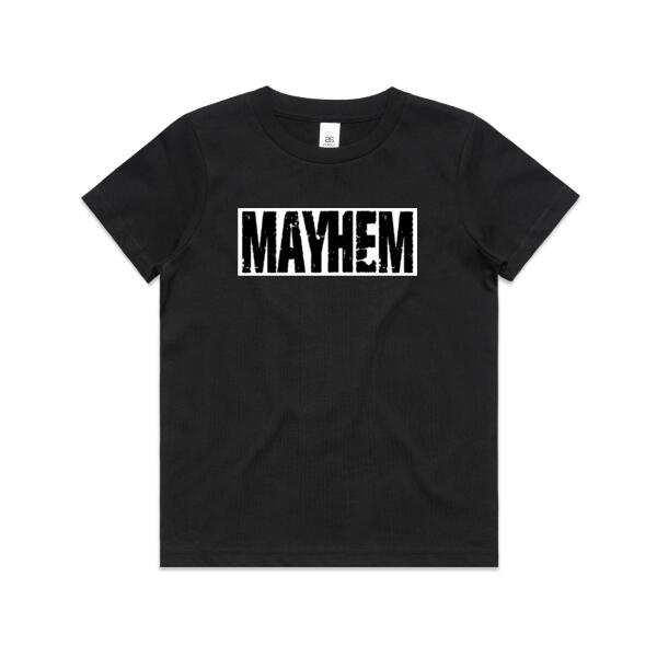 Mayhem - Kids Youth T shirt Thumbnail