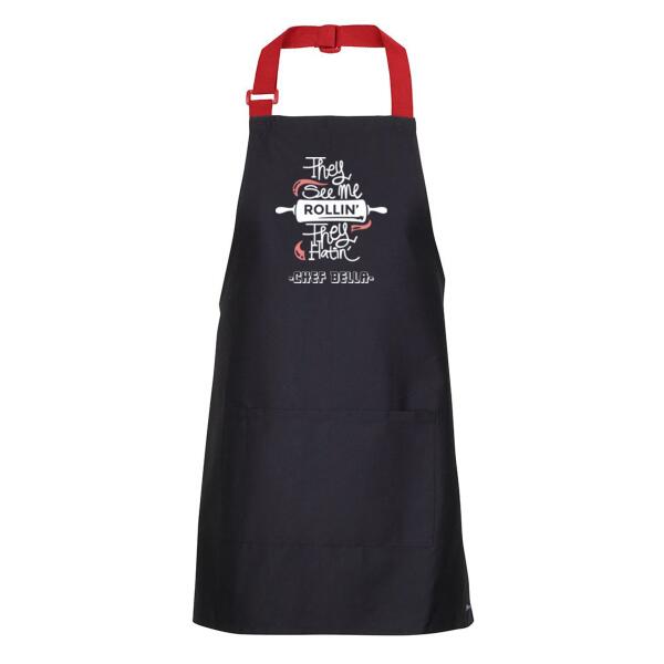 They see me Rollin' - Apron with Colour Straps Thumbnail