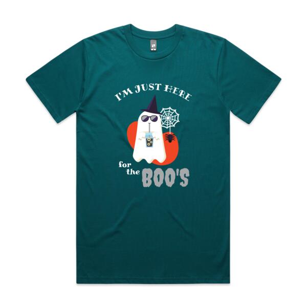 I'm just here for the Boo's - Mens Staple T shirt Thumbnail