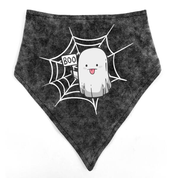 BOO Ghost - Stonewash Bandana Bib Thumbnail