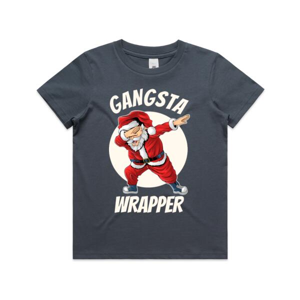 Gangsta Wrapper - Kids Youth T shirt Thumbnail