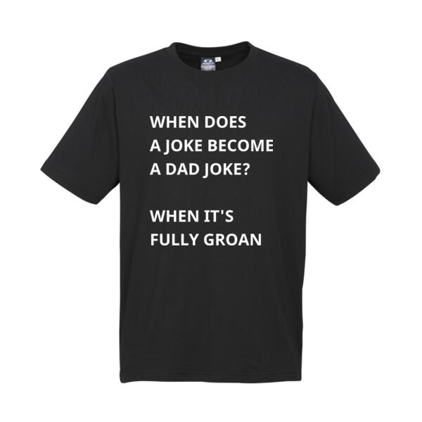 When does a joke become a Dad joke? - Biz Collection Mens Ice Tee Thumbnail