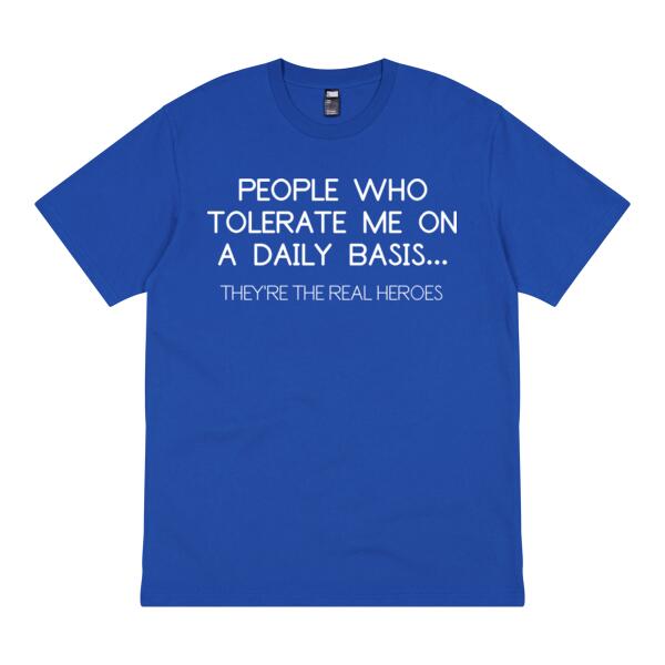 People who tolerate me - Thread Project Unisex Epic Tee Thumbnail