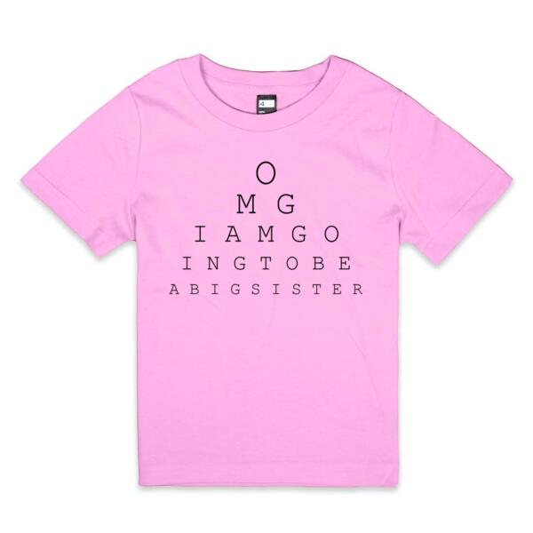 OMG I AM GOING TO BE A BIG SISTER - Thread Project Kids Epic Tee Thumbnail