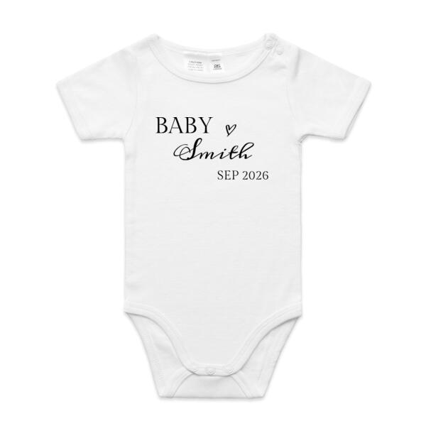 Baby coming - AS Colour Organic Infant Mini-Me One-Piece Thumbnail