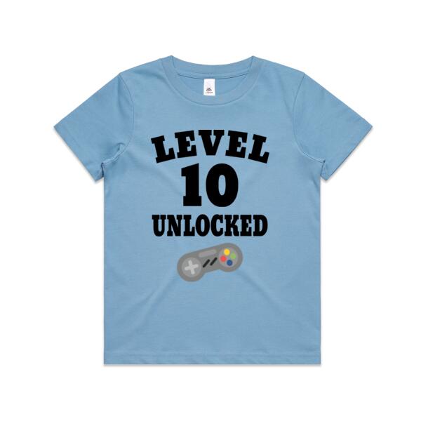 Level 10 Unlocked - AS Colour Youth Staple Tee Thumbnail