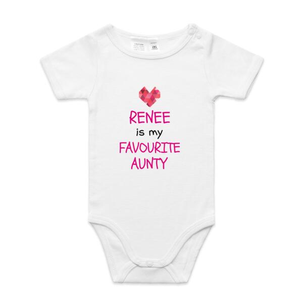 Favourite Aunty - Mini-Me One-Piece Thumbnail