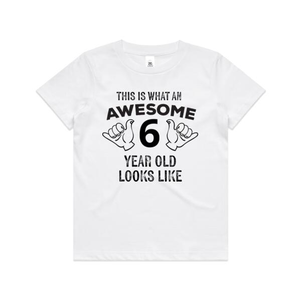 Awesome Kids Custom Tee - Kids Youth T shirt Thumbnail