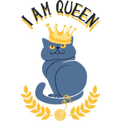 I Am Queen Cat Thumbnail