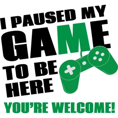 I paused my game Thumbnail