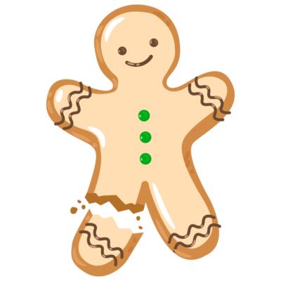 GINGERBREAD MAN LEG Thumbnail
