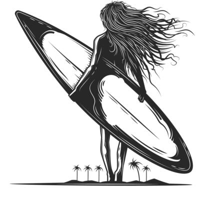 Surfer girl Thumbnail