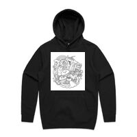 AS Colour Mens Stencil Hoodie Thumbnail