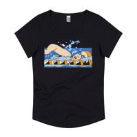 Thread Project Womens Jazz Scoop Neck Tee Thumbnail