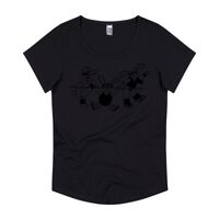 Thread Project Womens Jazz Scoop Neck Tee Thumbnail