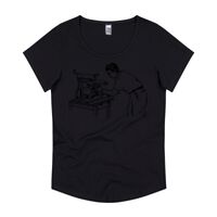 Thread Project Womens Jazz Scoop Neck Tee Thumbnail