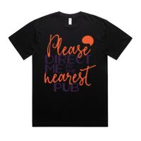 AS Colour Mens Block Oversized Tee Thumbnail