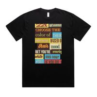 AS Colour Mens Block Oversized Tee Thumbnail